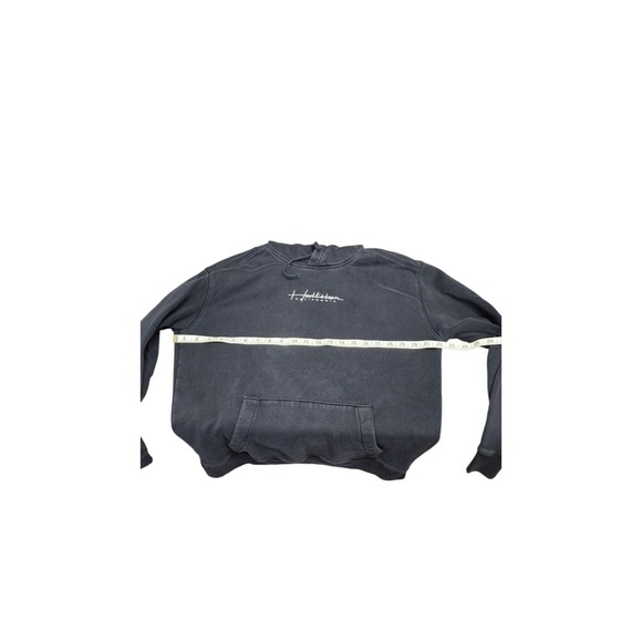 Hollister Hoodie Womens Medium Black California Pullover Sweatshirt Casual - Picture 4 of 5